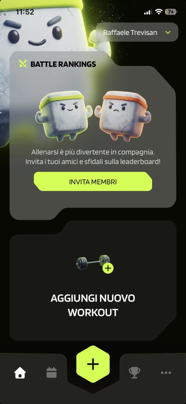 Il tuo clan esiste dal momento in cui inizi screen